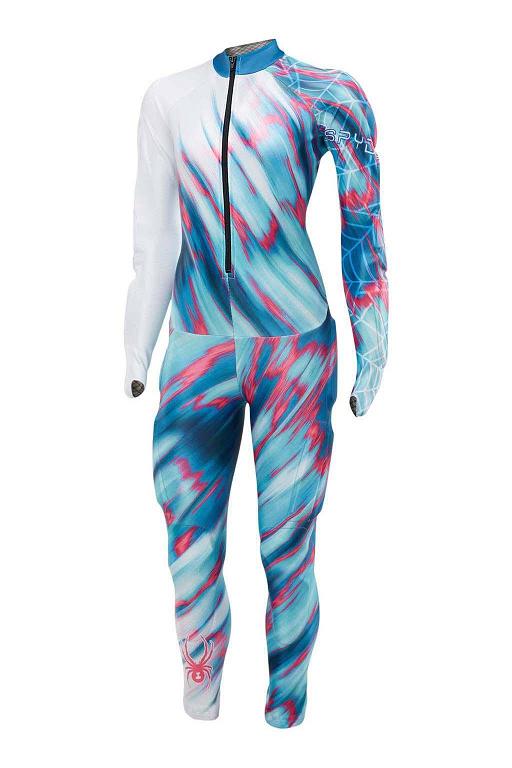 Traje Spyder World Cup GS Race Azules Blancos Para Mujer Mexico MX12869